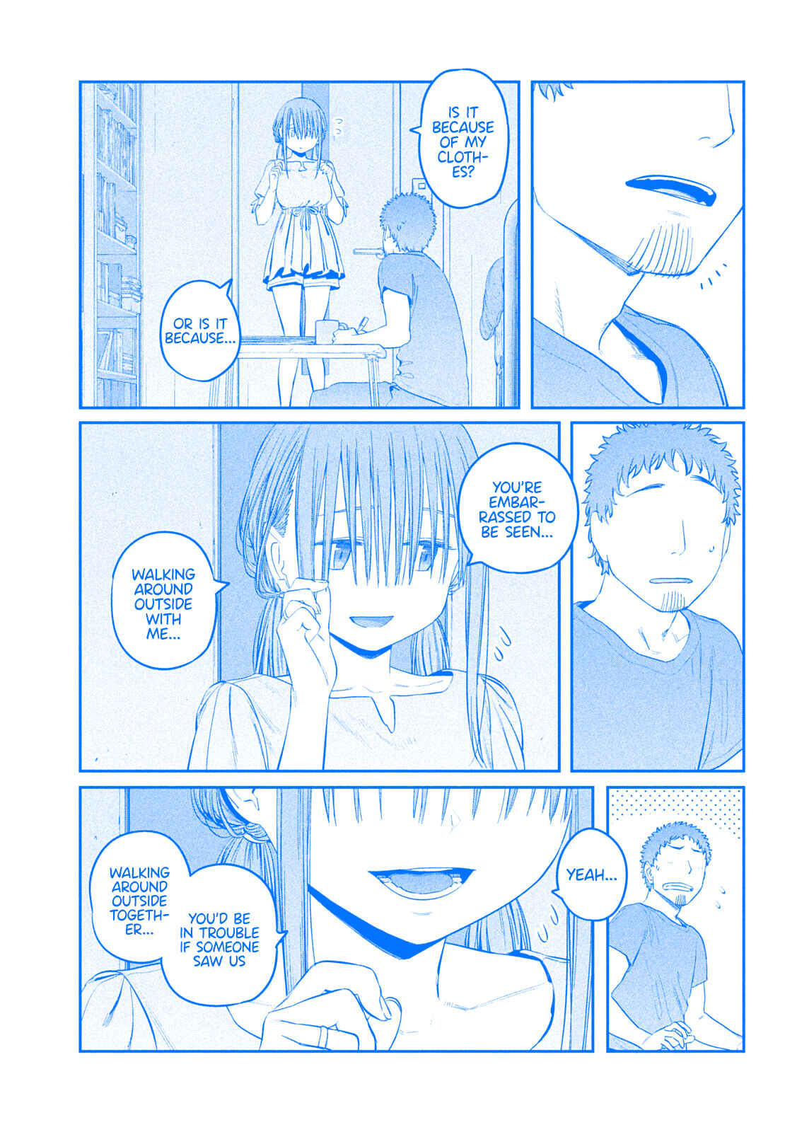 Page 5 Chapter 46 Getsuyoubi no Tawawa (Blue) (Fan Colored)