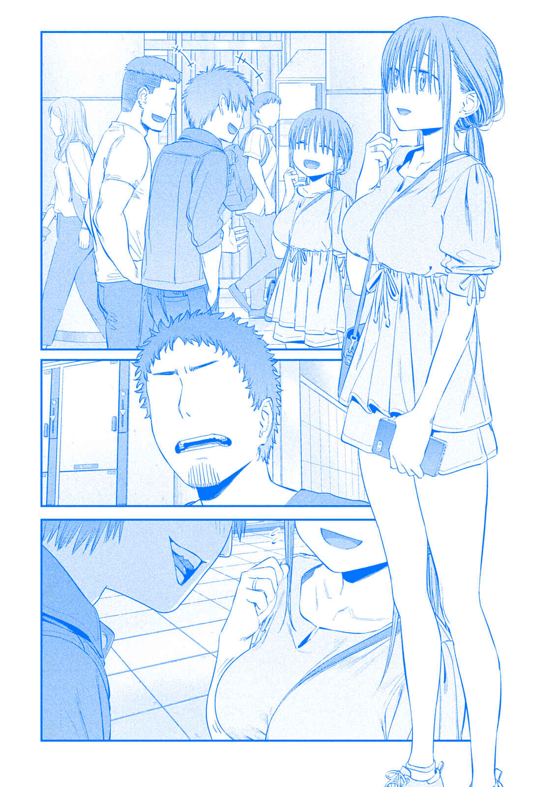 Page 8 Chapter 46 Getsuyoubi no Tawawa (Blue) (Fan Colored)