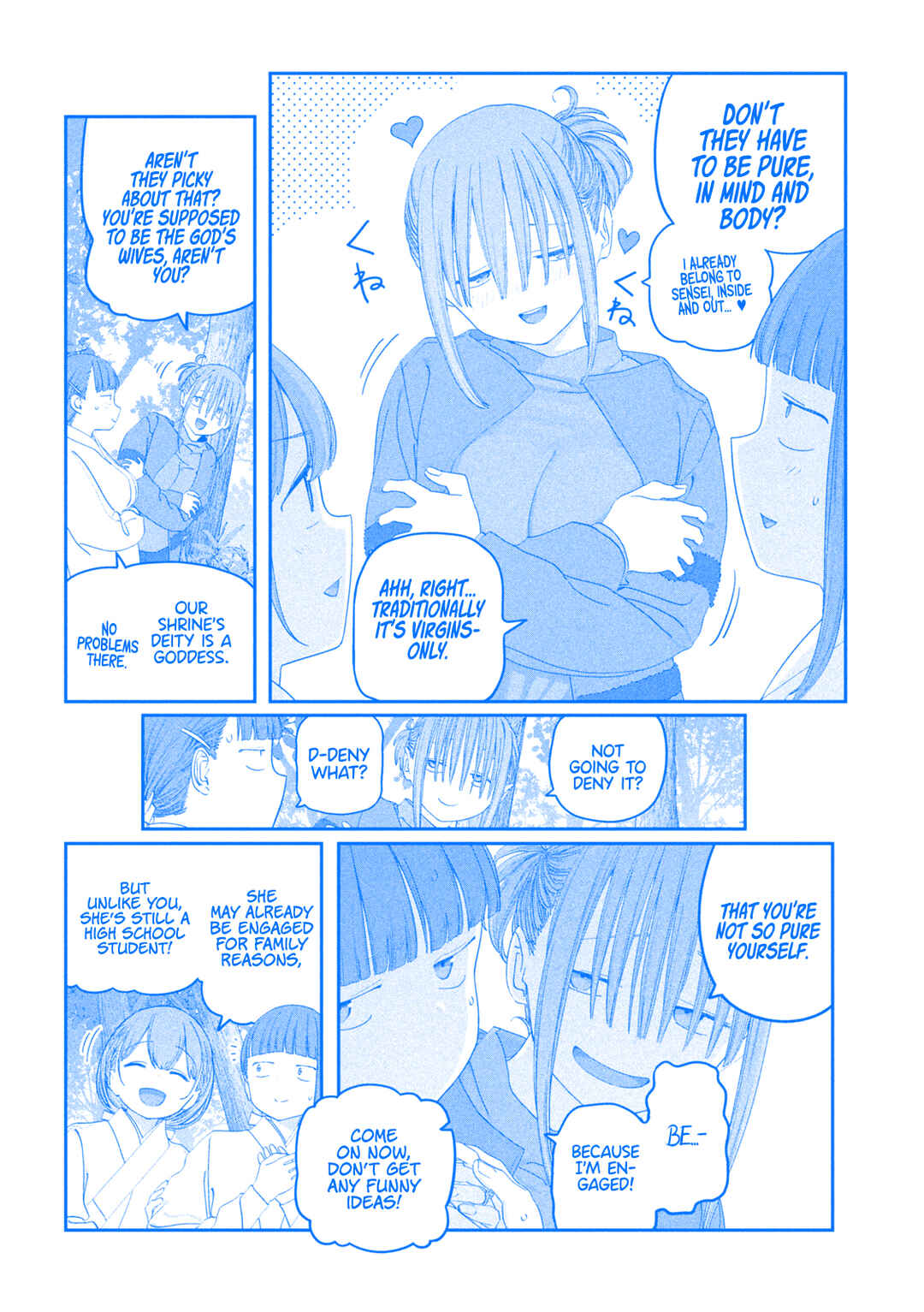 Page 3 Chapter 124 Getsuyoubi no Tawawa (Blue) (Fan Colored)