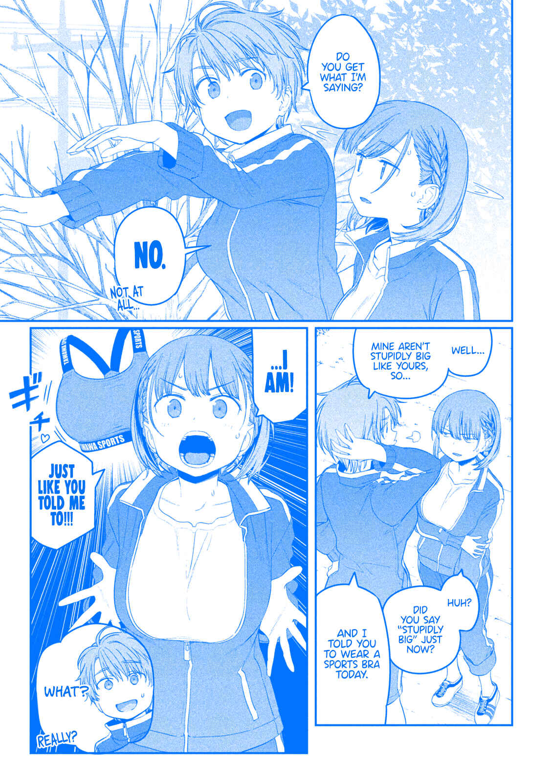 Page 10 Chapter 21 Getsuyoubi no Tawawa (Blue) (Fan Colored)