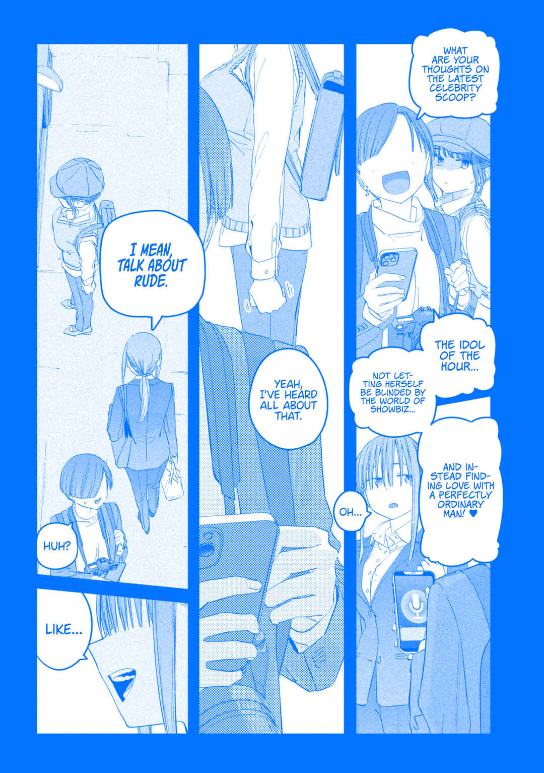 Page 11 Chapter 96 Getsuyoubi no Tawawa (Blue) (Fan Colored)