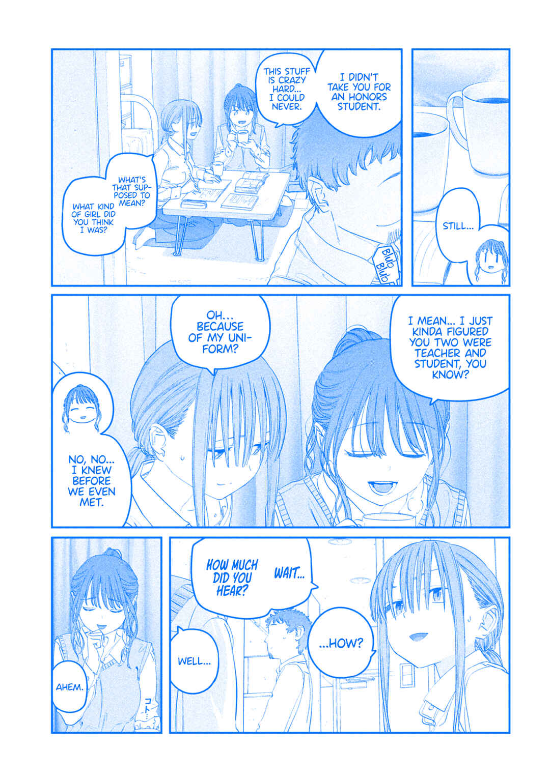 Page 6 Chapter 96 Getsuyoubi no Tawawa (Blue) (Fan Colored)
