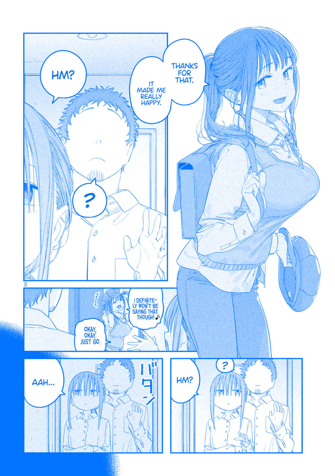 Page 9 Chapter 96 Getsuyoubi no Tawawa (Blue) (Fan Colored)