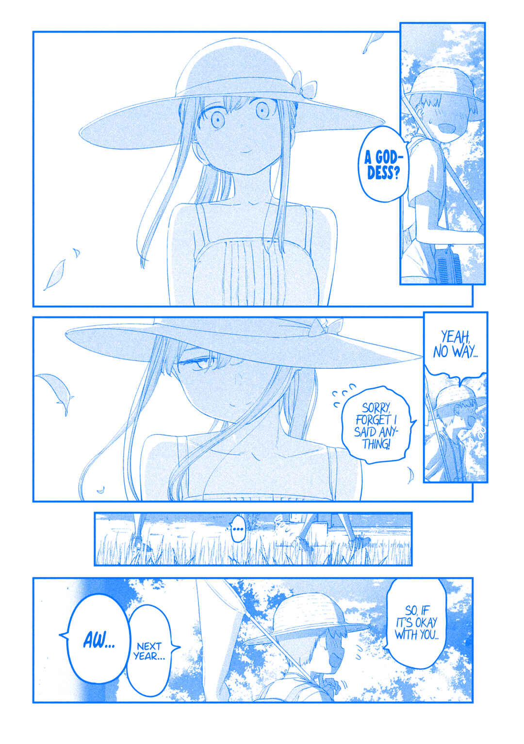 Page 11 Chapter 69 Getsuyoubi no Tawawa (Blue) (Fan Colored)
