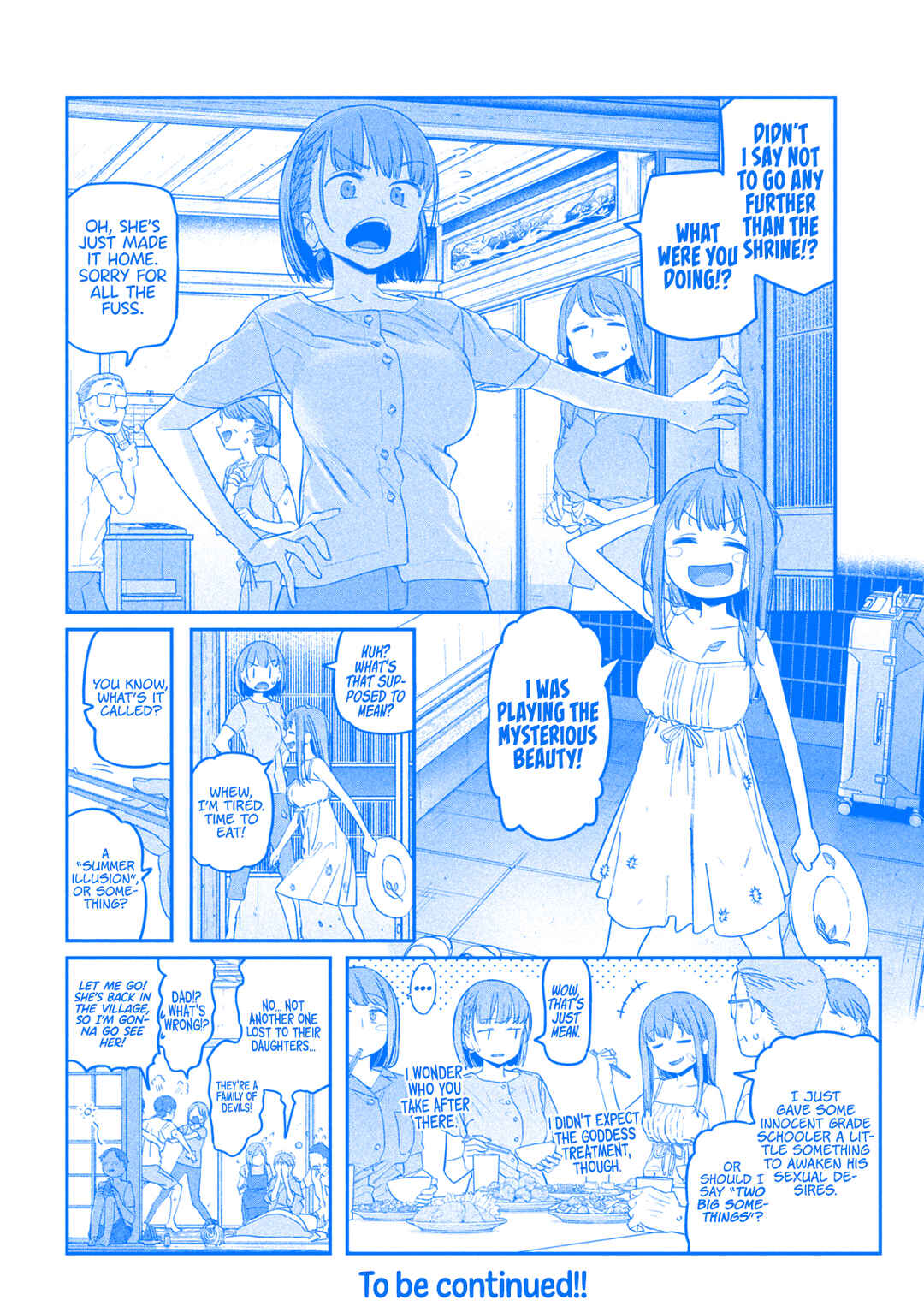 Page 13 Chapter 69 Getsuyoubi no Tawawa (Blue) (Fan Colored)