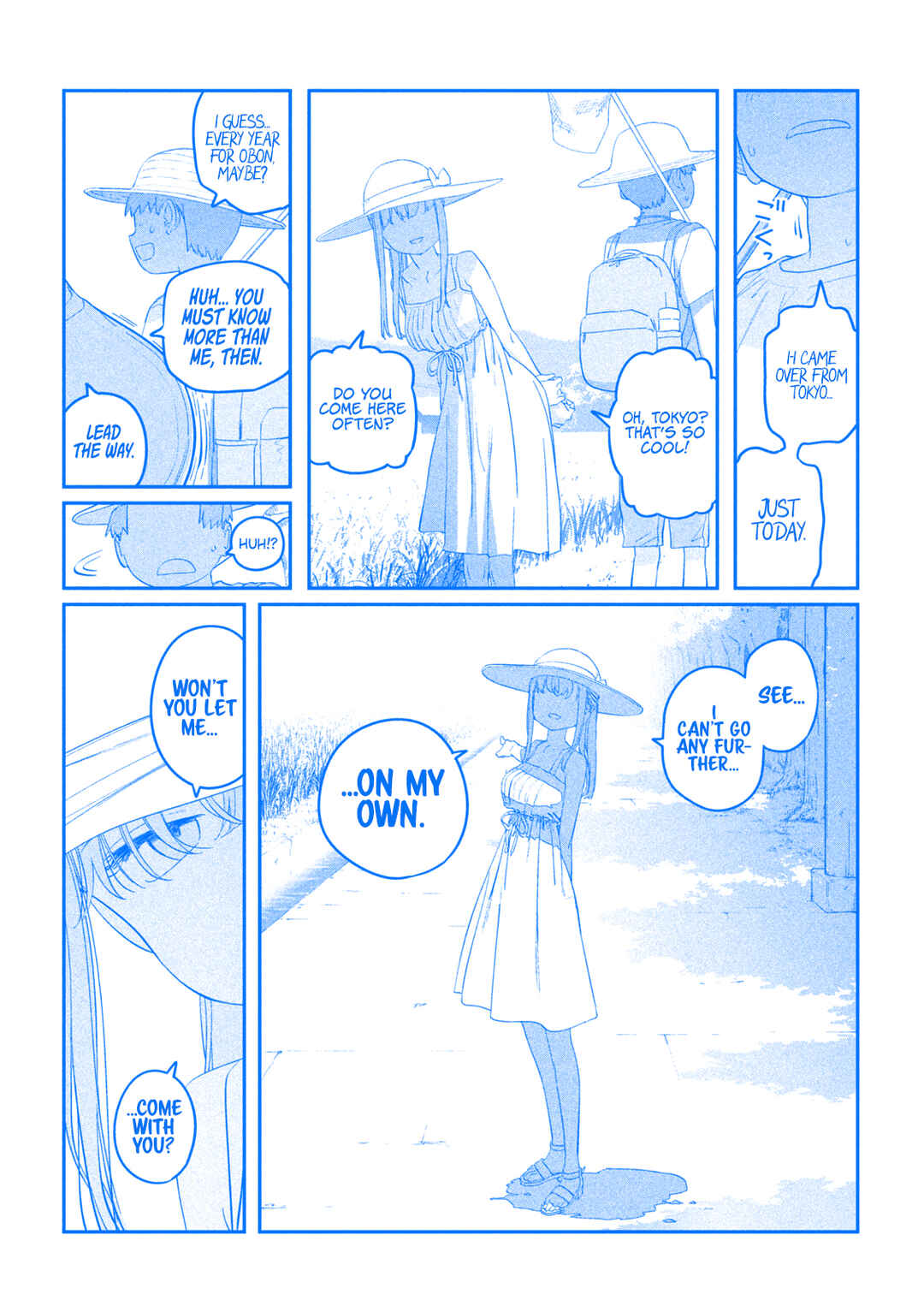 Page 6 Chapter 69 Getsuyoubi no Tawawa (Blue) (Fan Colored)