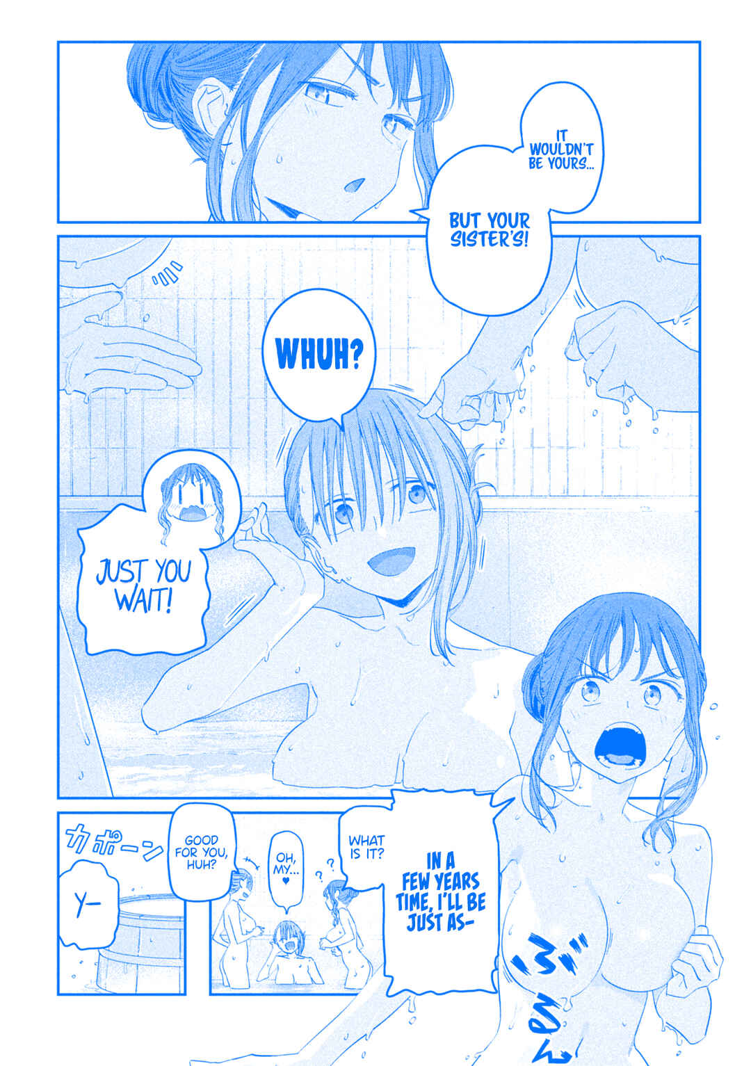 Page 10 Chapter 86 Getsuyoubi no Tawawa (Blue) (Fan Colored)