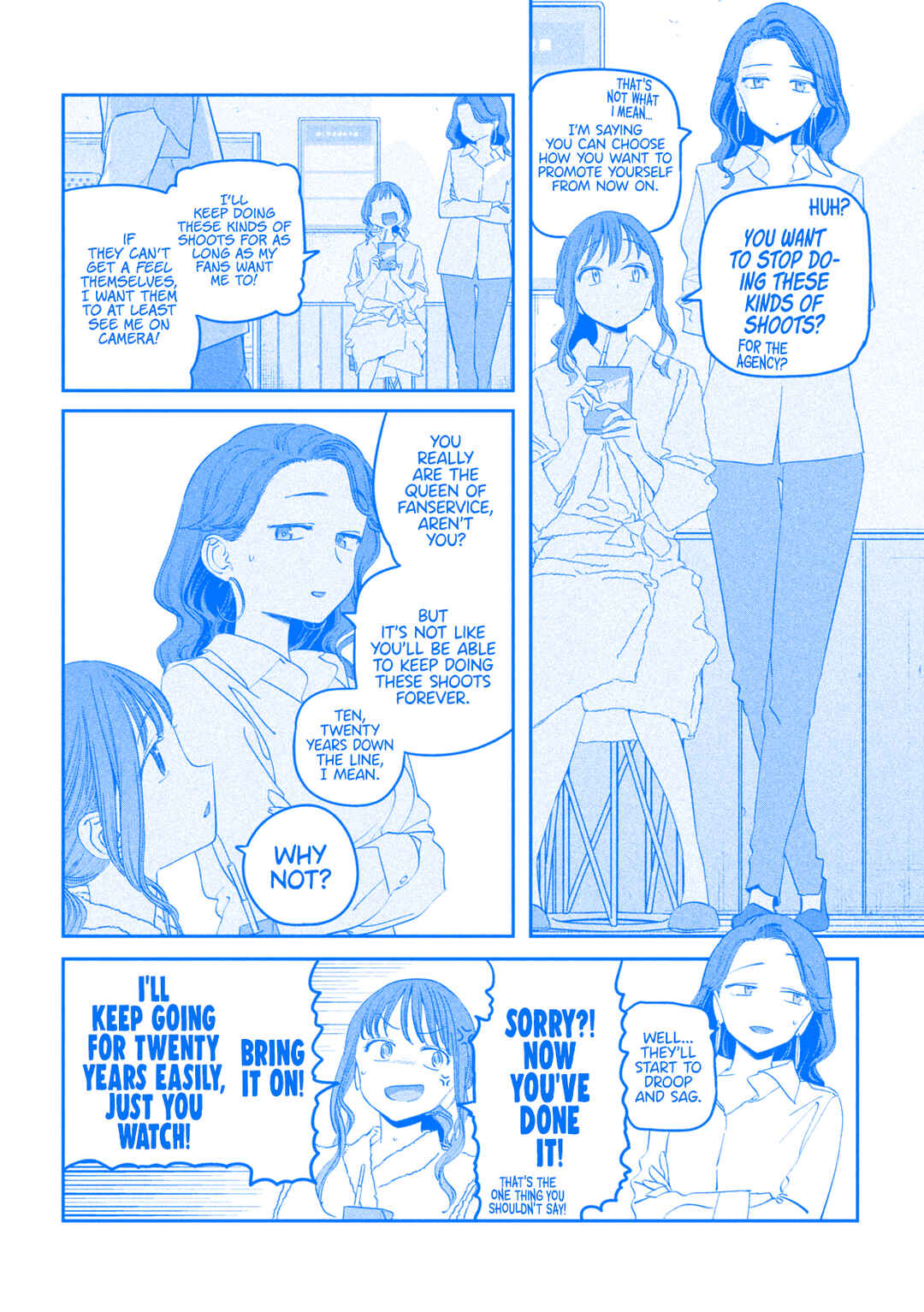 Page 3 Chapter 86 Getsuyoubi no Tawawa (Blue) (Fan Colored)