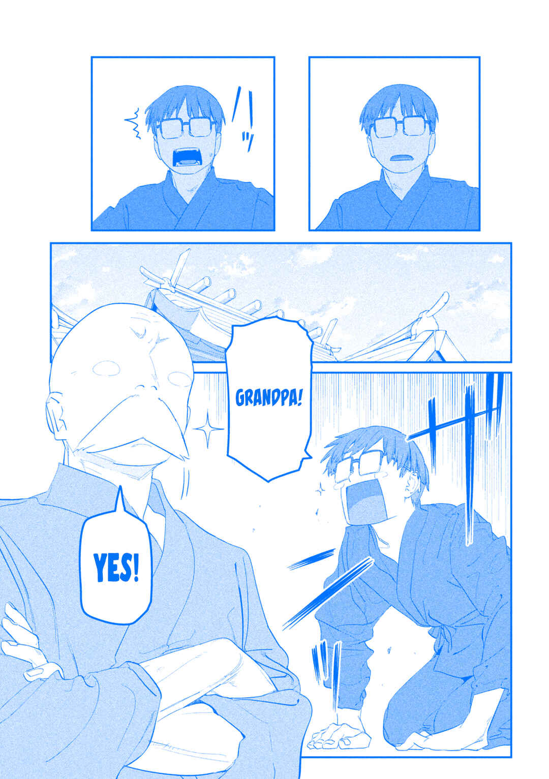 Page 13 Chapter 90 Getsuyoubi no Tawawa (Blue) (Fan Colored)