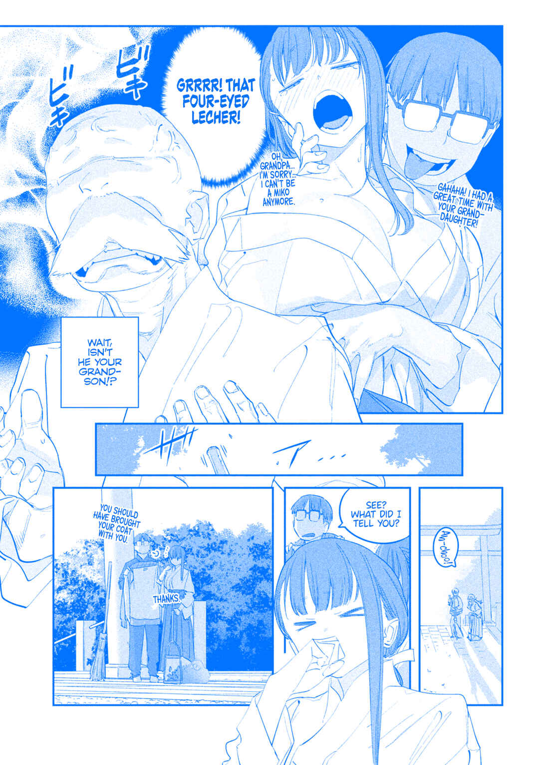 Page 7 Chapter 90 Getsuyoubi no Tawawa (Blue) (Fan Colored)