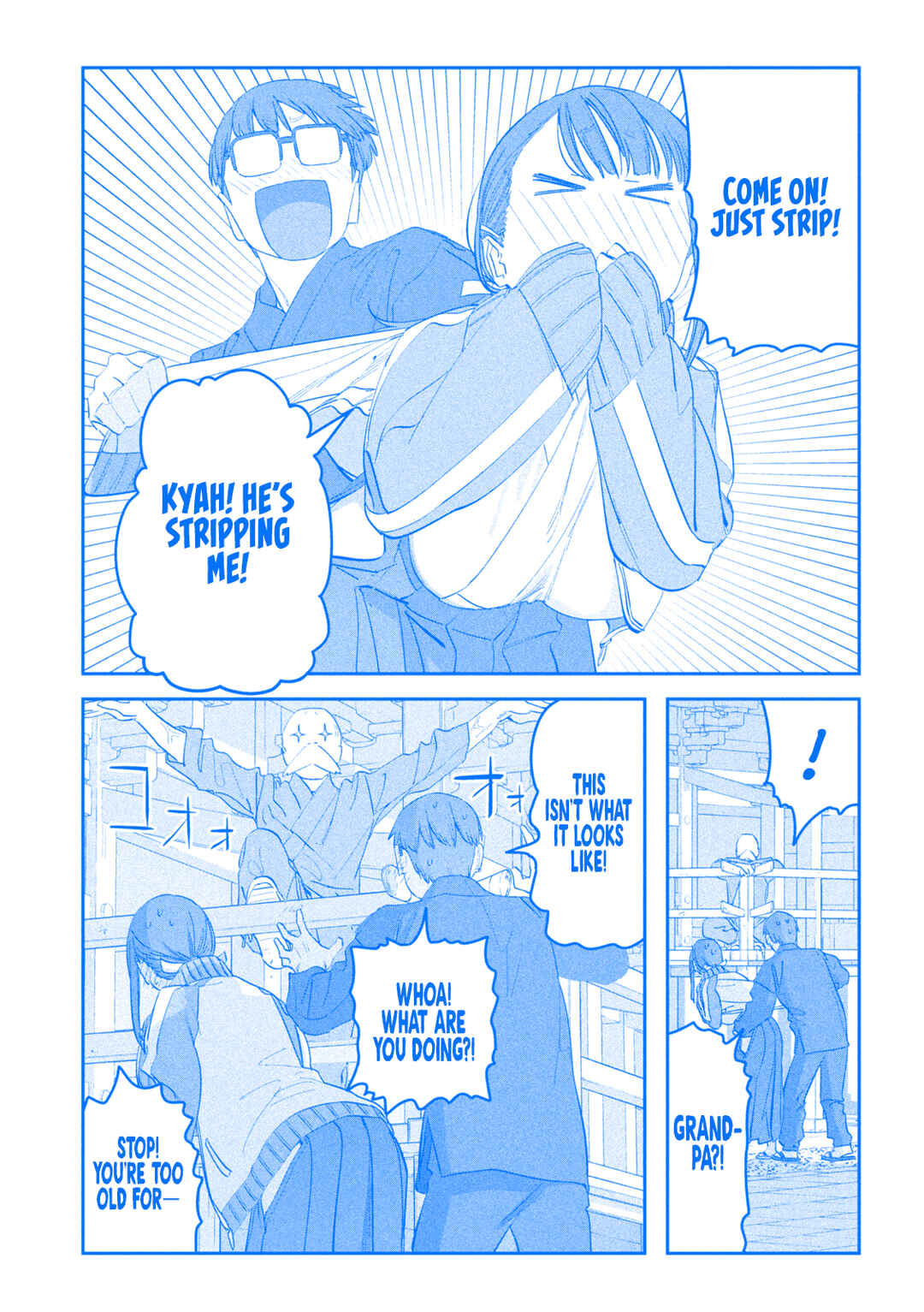 Page 9 Chapter 90 Getsuyoubi no Tawawa (Blue) (Fan Colored)