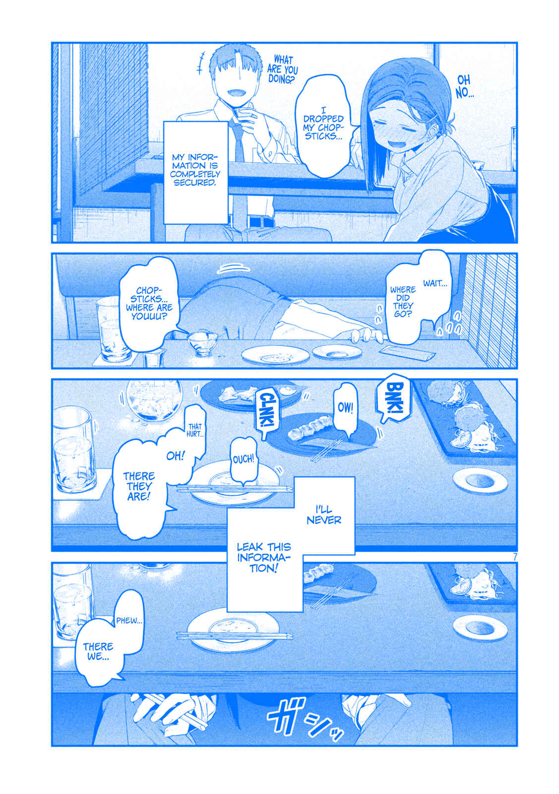Page 8 Chapter 23 Getsuyoubi no Tawawa (Blue) (Fan Colored)