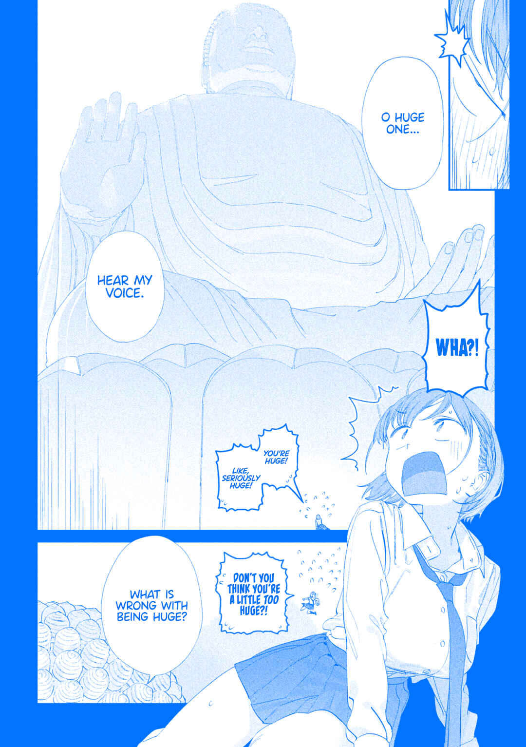 Page 10 Chapter 100 Getsuyoubi no Tawawa (Blue) (Fan Colored)