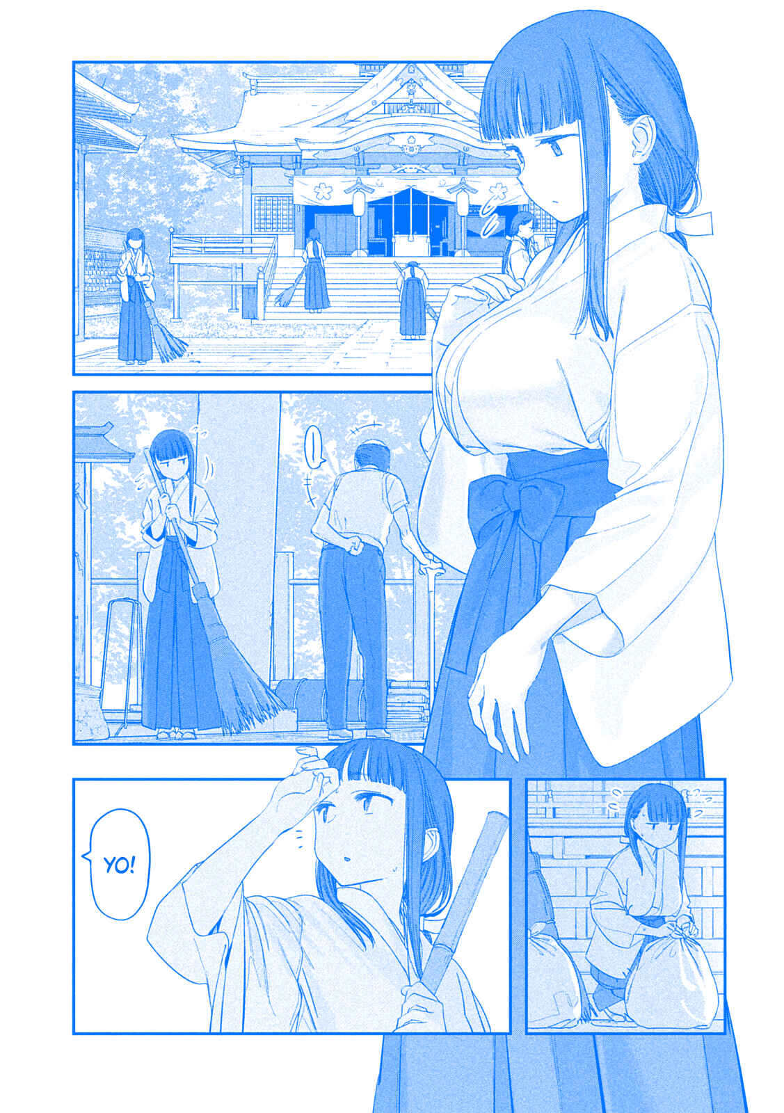 Page 3 Chapter 48 Getsuyoubi no Tawawa (Blue) (Fan Colored)