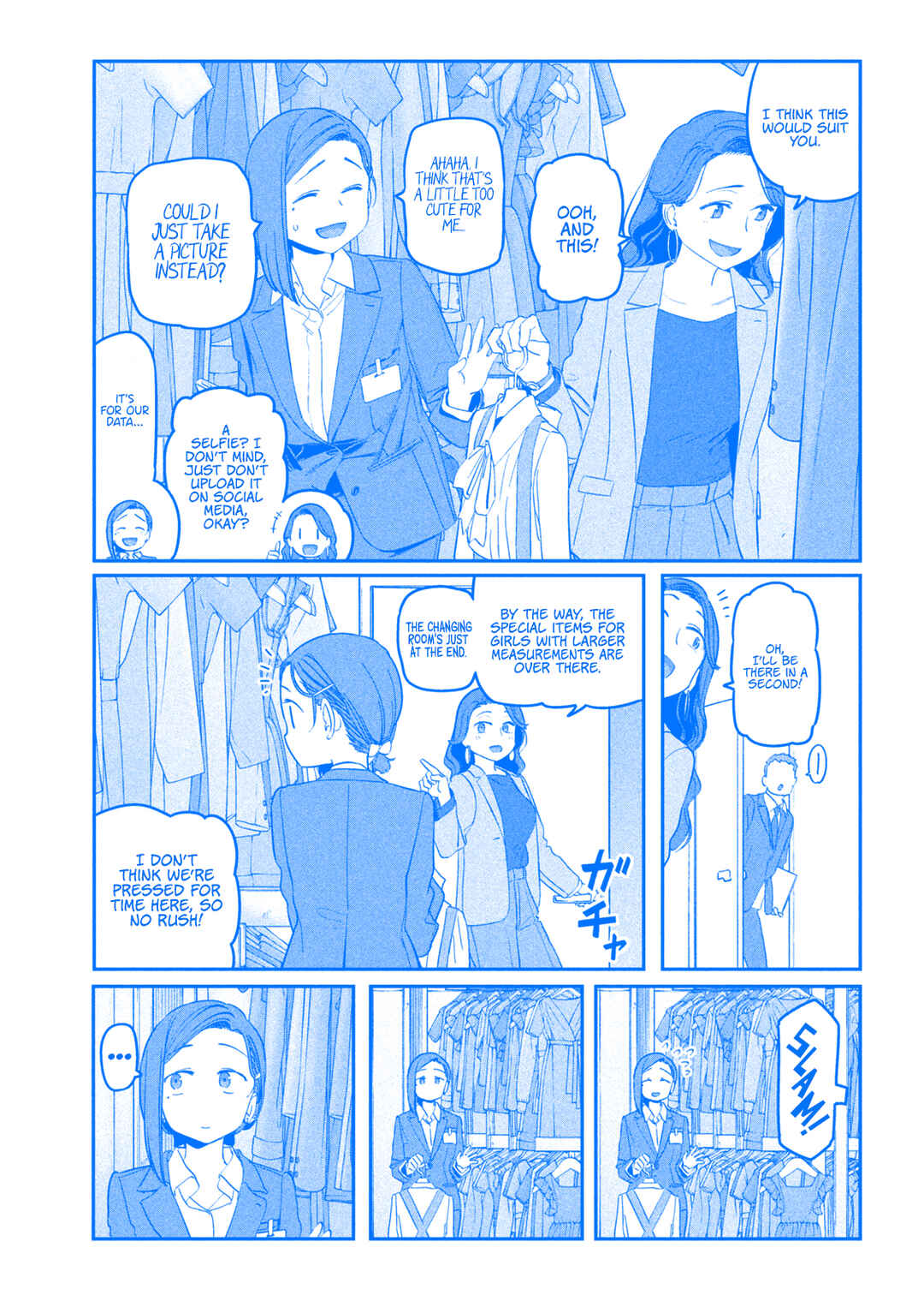 Page 6 Chapter 67 Getsuyoubi no Tawawa (Blue) (Fan Colored)
