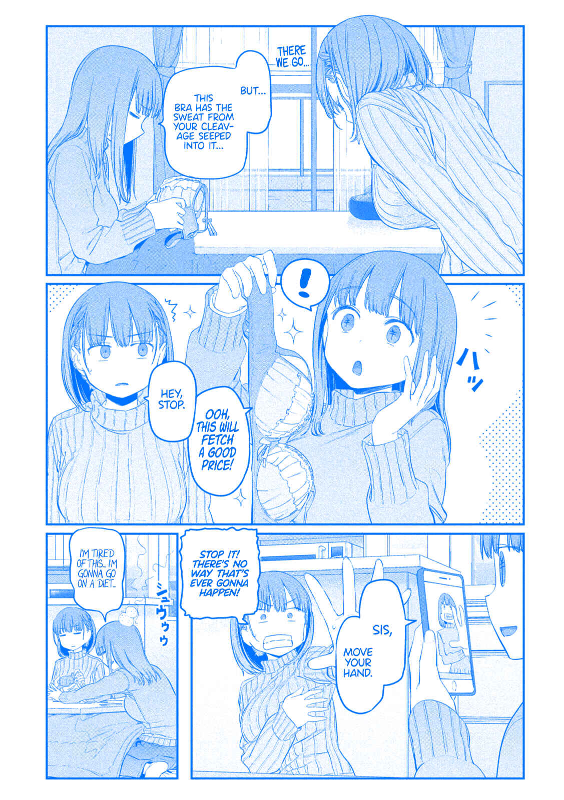 Page 7 Chapter 19 Getsuyoubi no Tawawa (Blue) (Fan Colored)