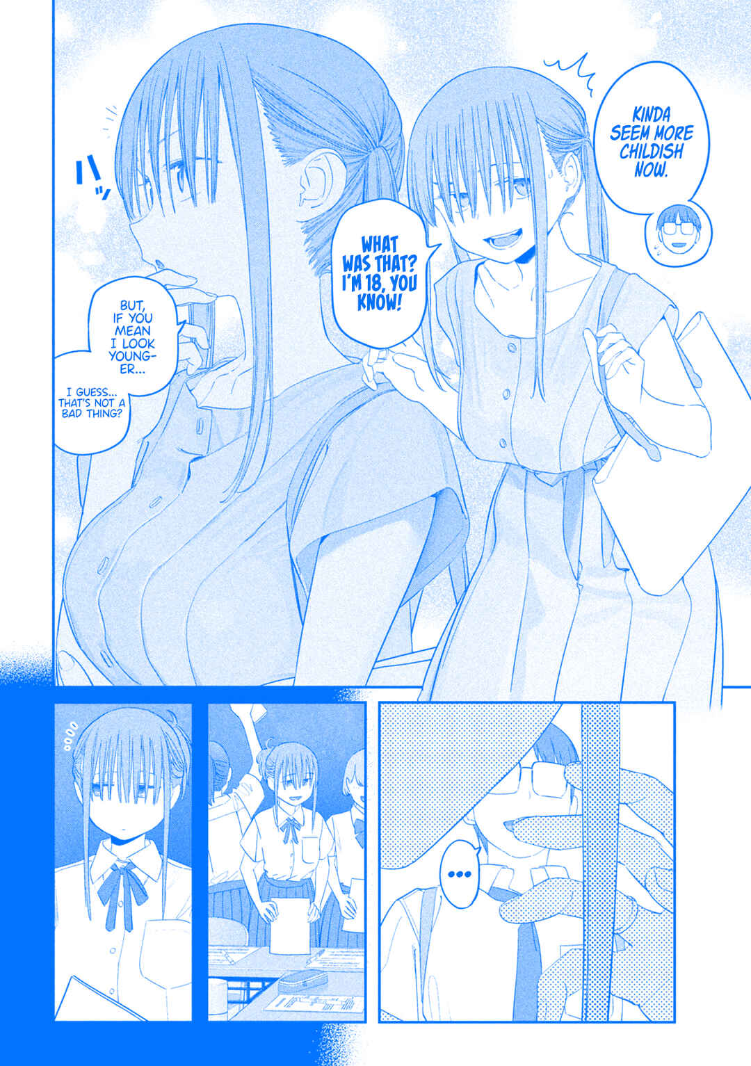Page 9 Chapter 57 Getsuyoubi no Tawawa (Blue) (Fan Colored)