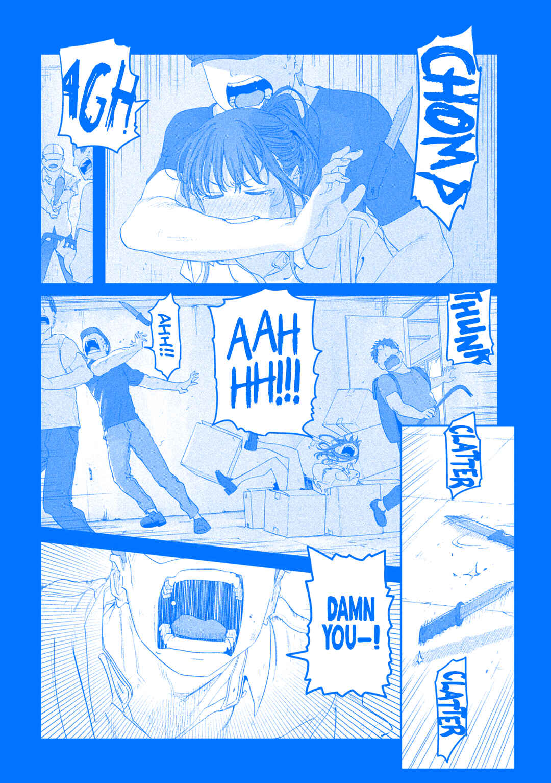Page 13 Chapter 113 Getsuyoubi no Tawawa (Blue) (Fan Colored)
