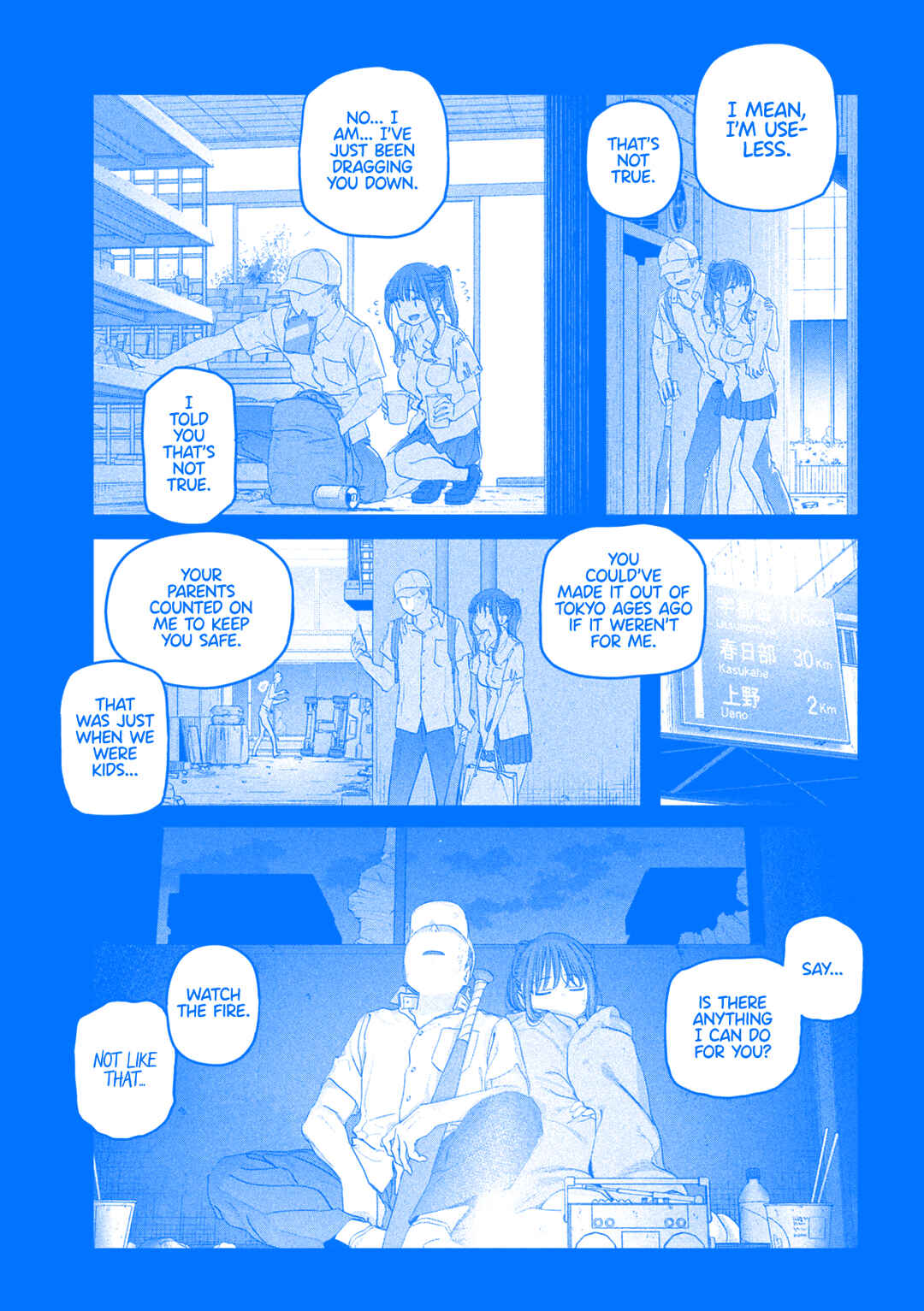Page 6 Chapter 113 Getsuyoubi no Tawawa (Blue) (Fan Colored)