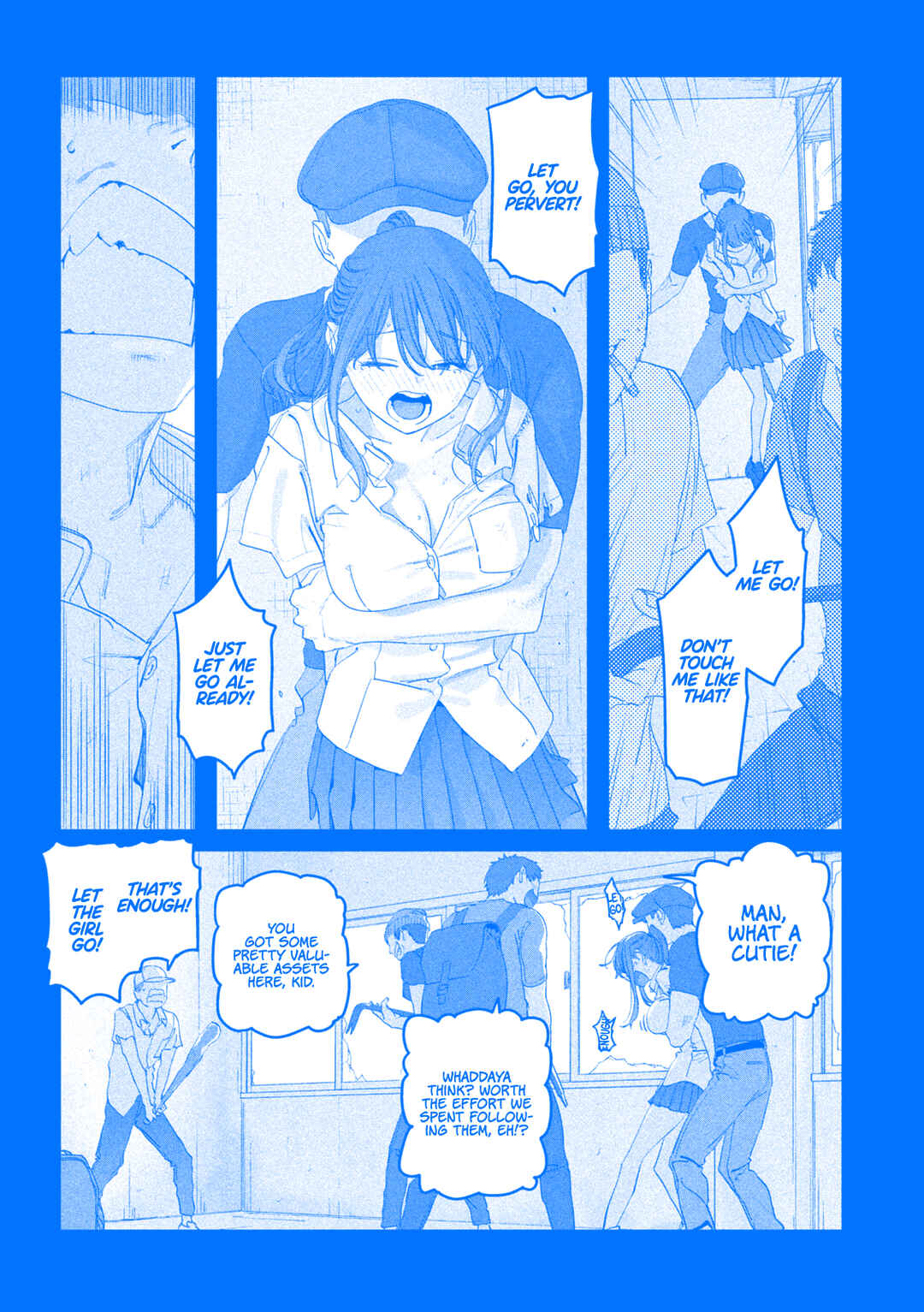 Page 9 Chapter 113 Getsuyoubi no Tawawa (Blue) (Fan Colored)