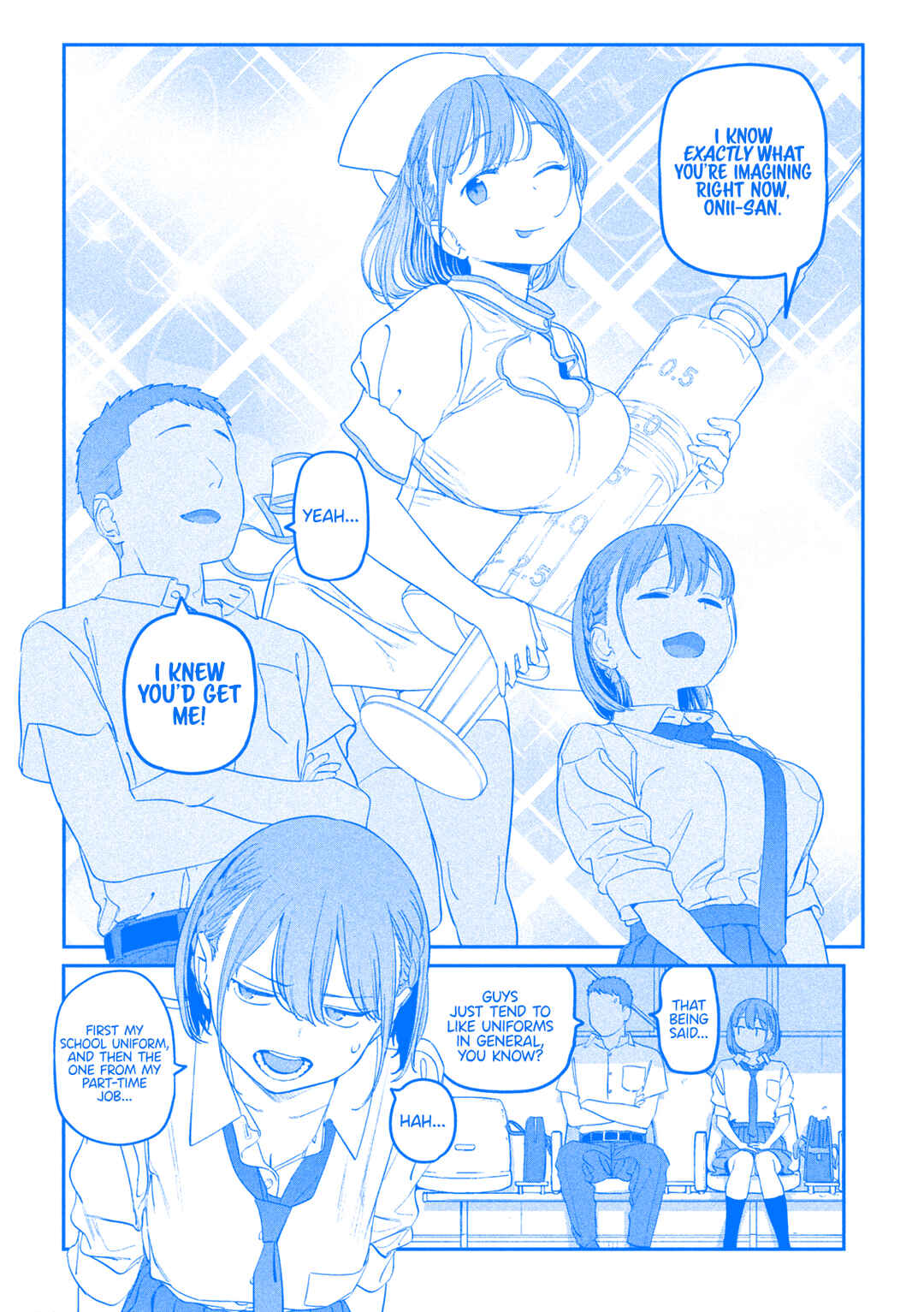 Page 5 Chapter 70 Getsuyoubi no Tawawa (Blue) (Fan Colored)