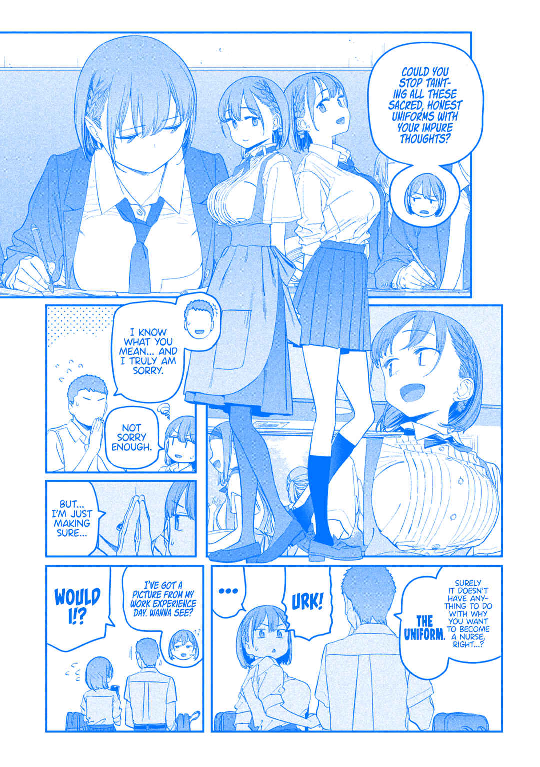 Page 6 Chapter 70 Getsuyoubi no Tawawa (Blue) (Fan Colored)