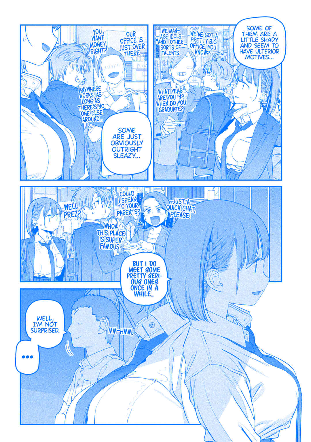 Page 9 Chapter 70 Getsuyoubi no Tawawa (Blue) (Fan Colored)