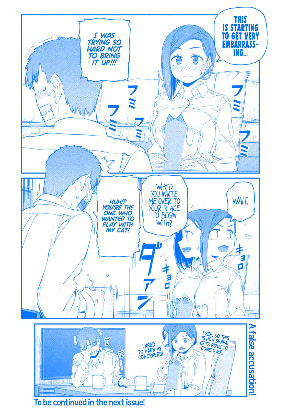 Page 14 Chapter 13 Getsuyoubi no Tawawa (Blue) (Fan Colored)