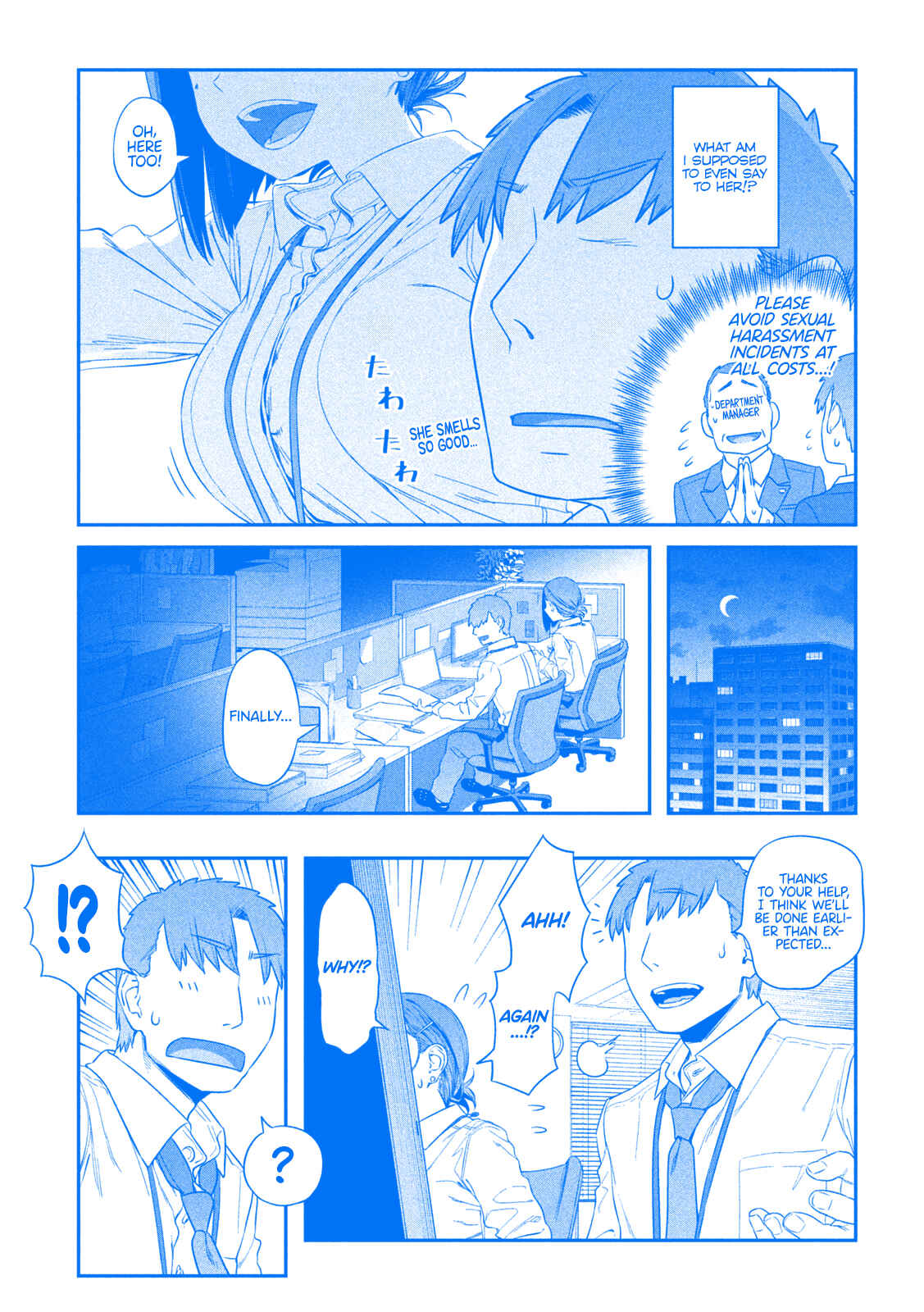 Page 12 Chapter 2 Getsuyoubi no Tawawa (Blue) (Fan Colored)