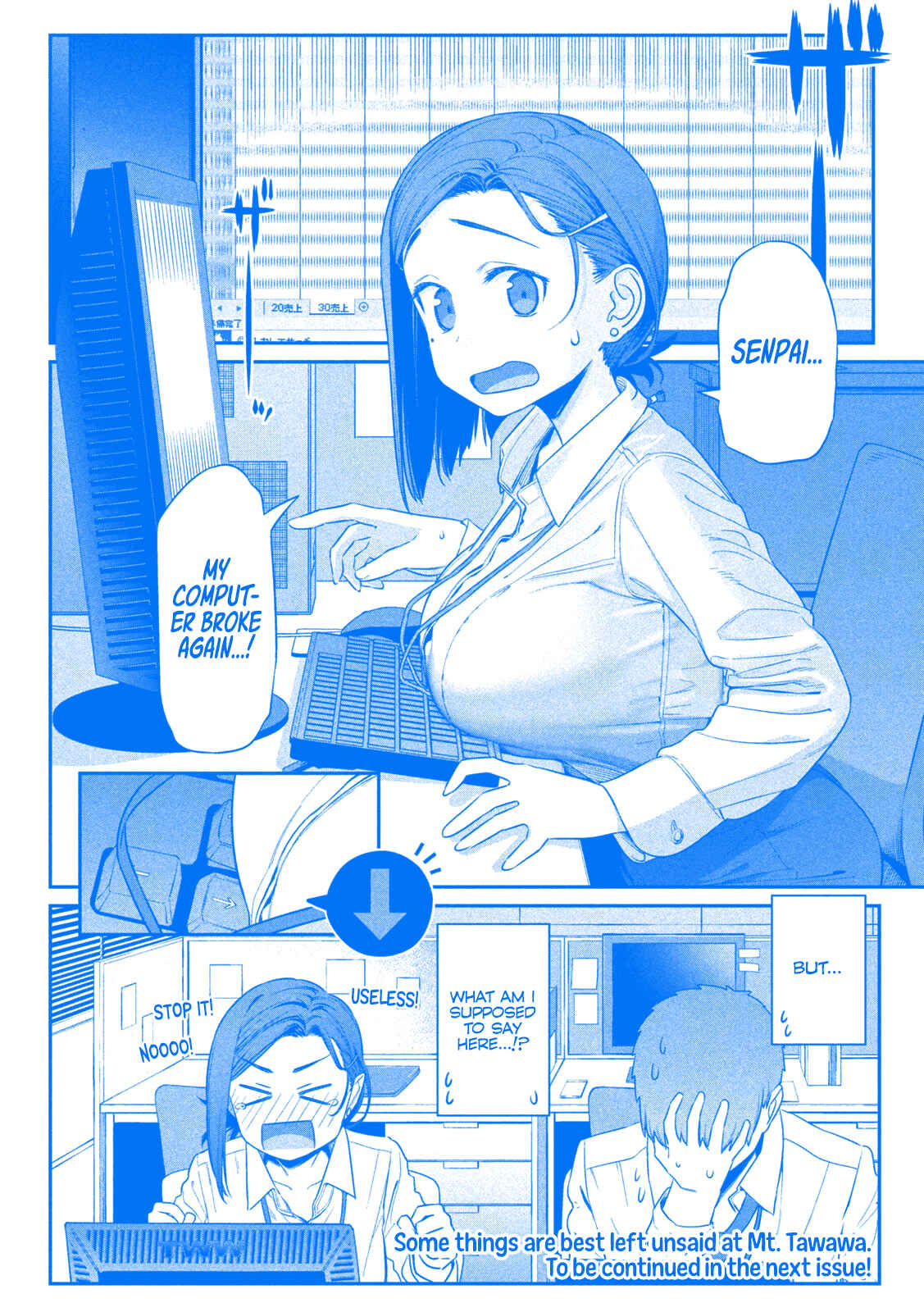 Page 13 Chapter 2 Getsuyoubi no Tawawa (Blue) (Fan Colored)