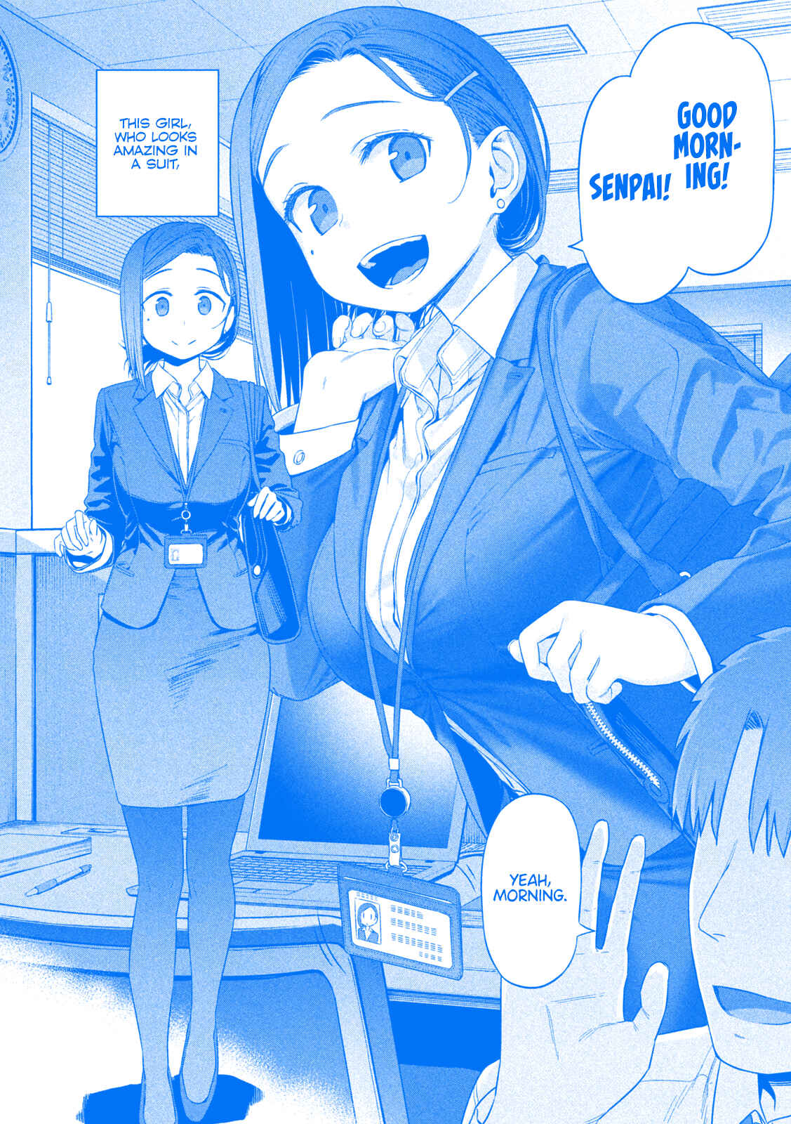 Page 3 Chapter 2 Getsuyoubi no Tawawa (Blue) (Fan Colored)