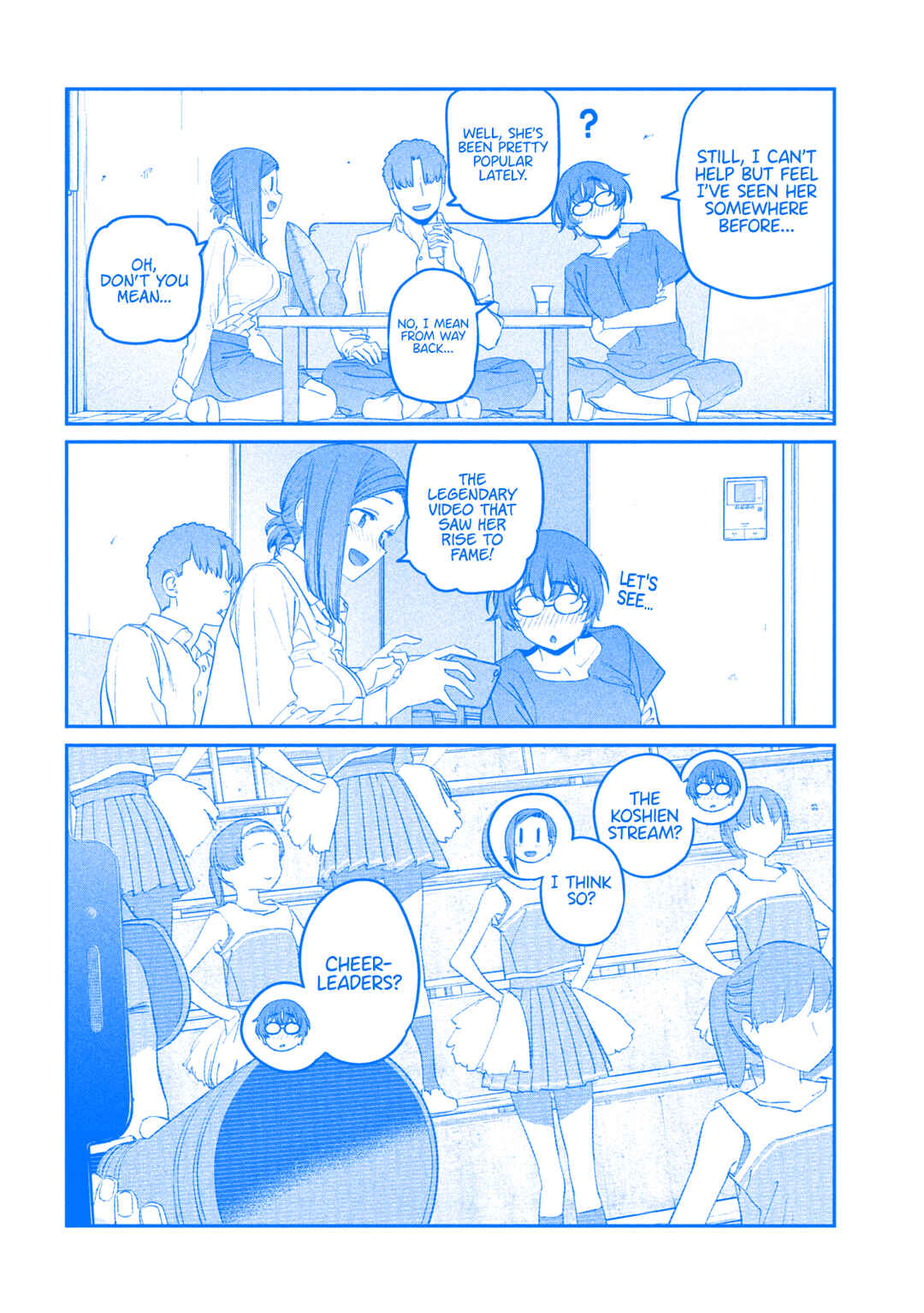 Page 7 Chapter 76 Getsuyoubi no Tawawa (Blue) (Fan Colored)