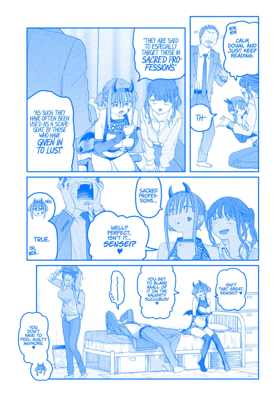 Page 12 Chapter 112 Getsuyoubi no Tawawa (Blue) (Fan Colored)