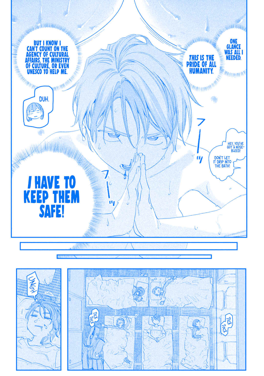 Page 6 Chapter 101 Getsuyoubi no Tawawa (Blue) (Fan Colored)