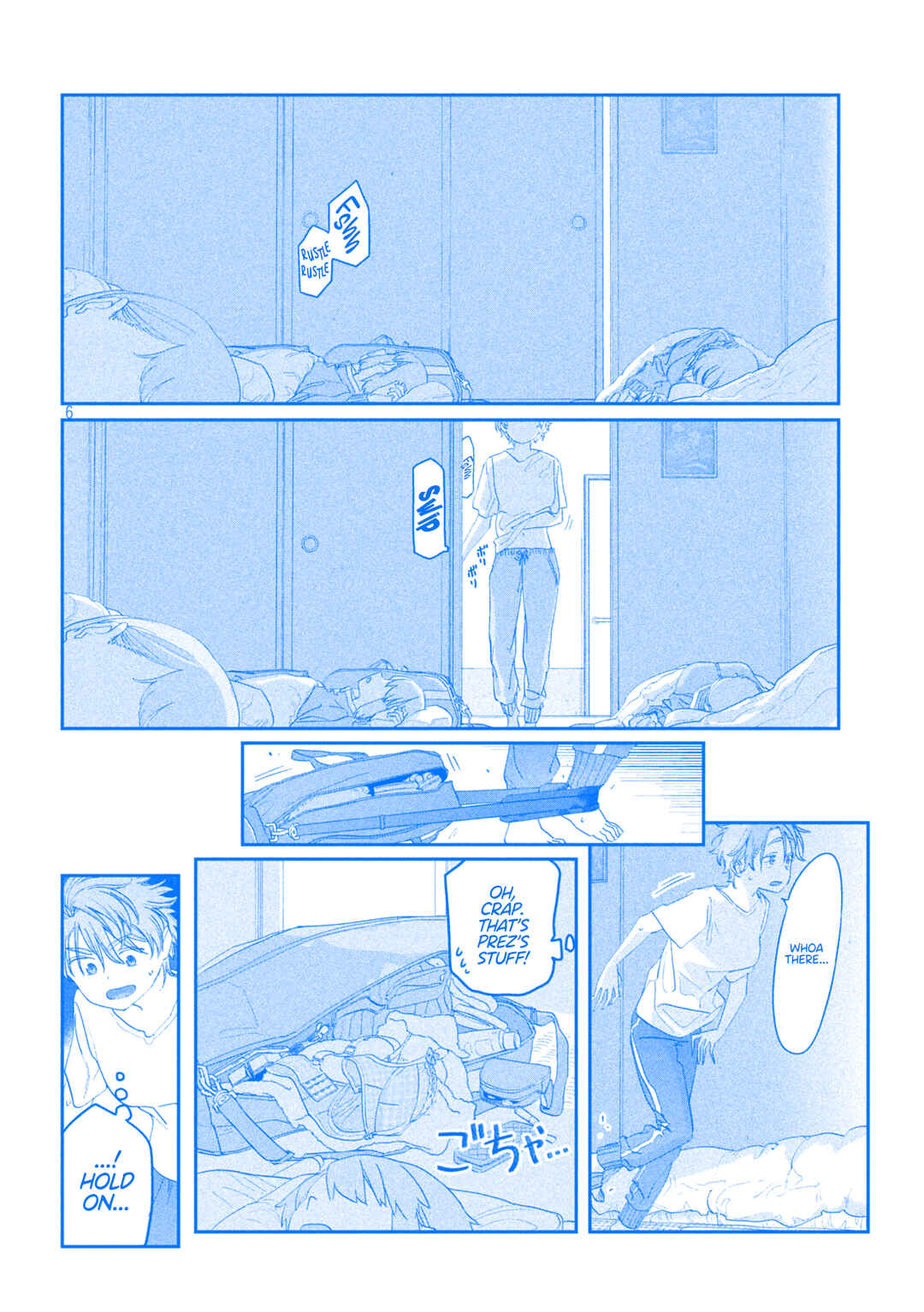 Page 7 Chapter 101 Getsuyoubi no Tawawa (Blue) (Fan Colored)