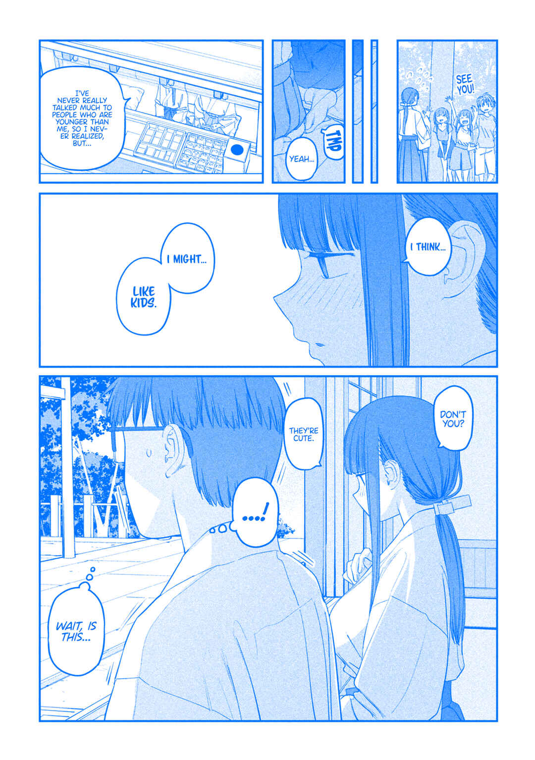 Page 8 Chapter 63 Getsuyoubi no Tawawa (Blue) (Fan Colored)
