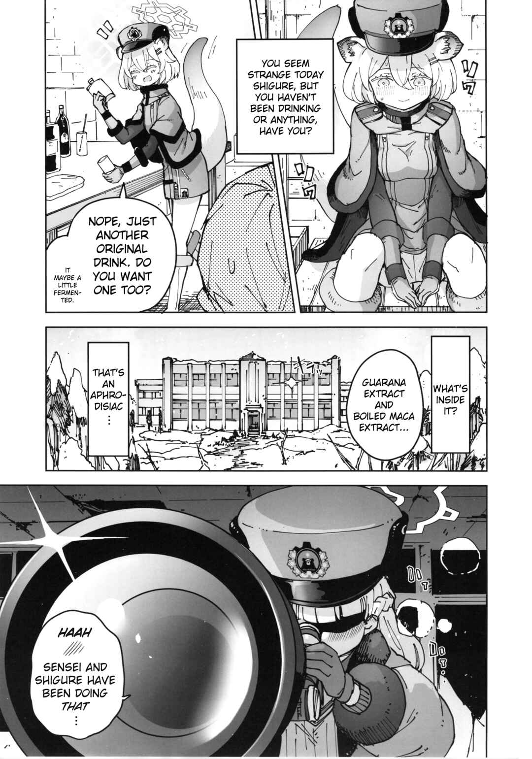 Page 18 Chapter Unknown_ba8e Blue Archive - Shigure to Secret Chotto Hatsujou Shiterukam Dakedo (Doujinshi)