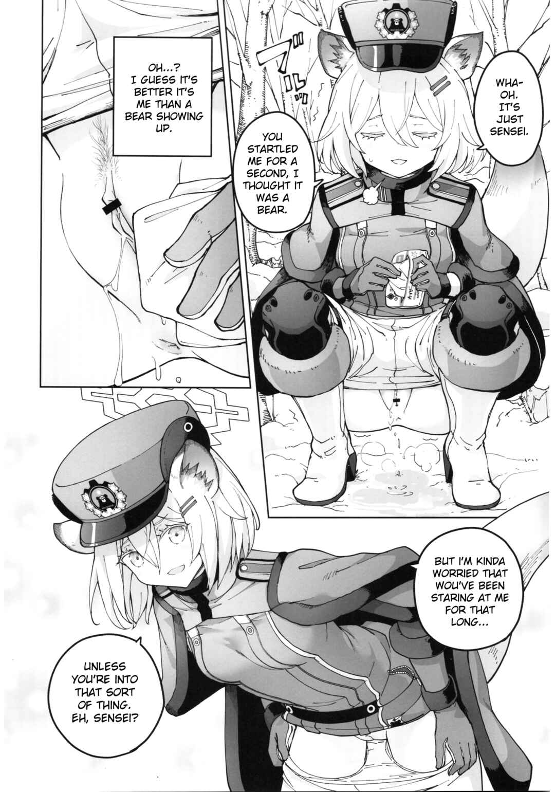 Page 5 Chapter Unknown_ba8e Blue Archive - Shigure to Secret Chotto Hatsujou Shiterukam Dakedo (Doujinshi)