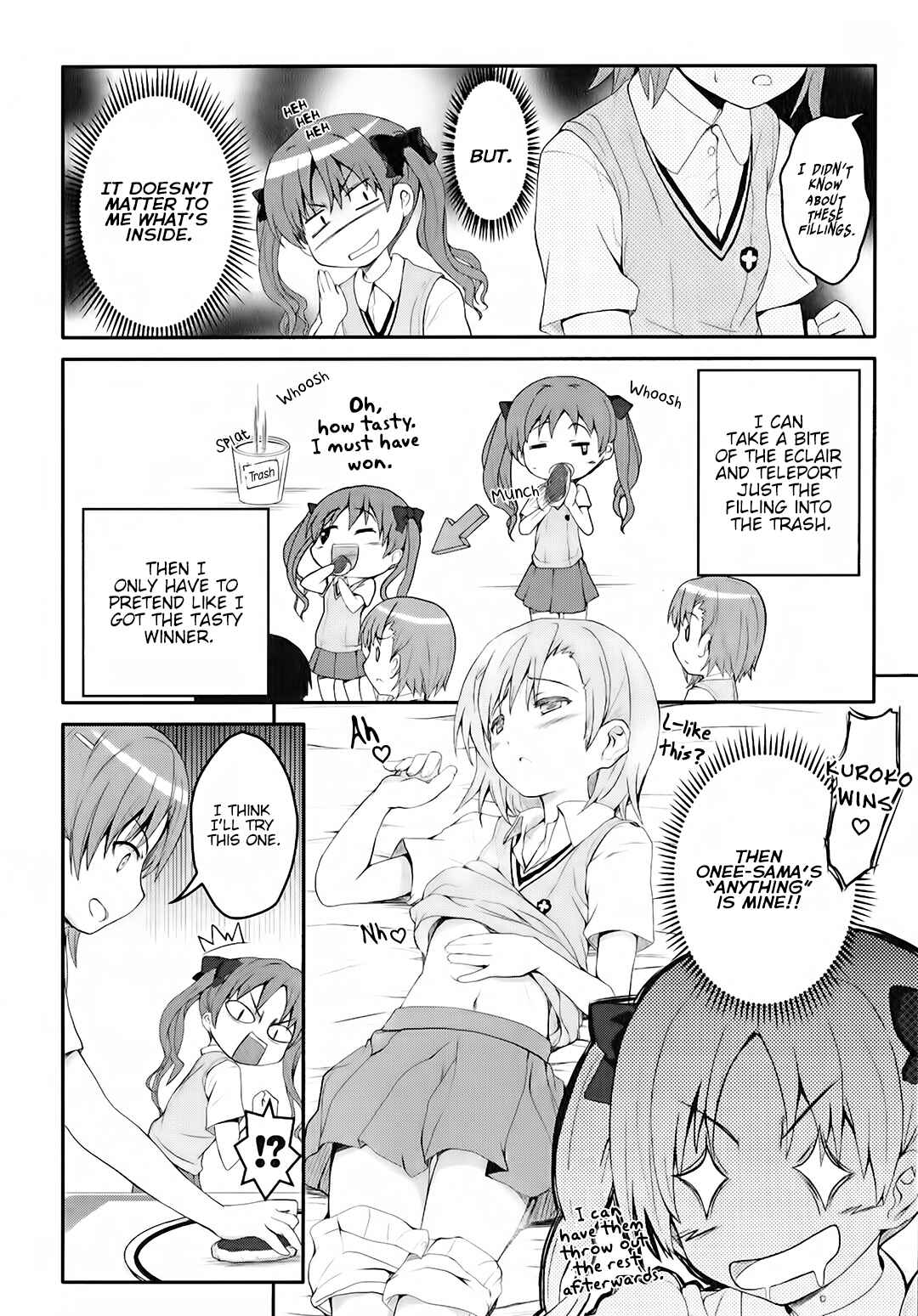 Page 4 Chapter 2 Koushiki Comic Anthology - Toaru Kagaku no Railgun featuring Toaru Majutsu no Index