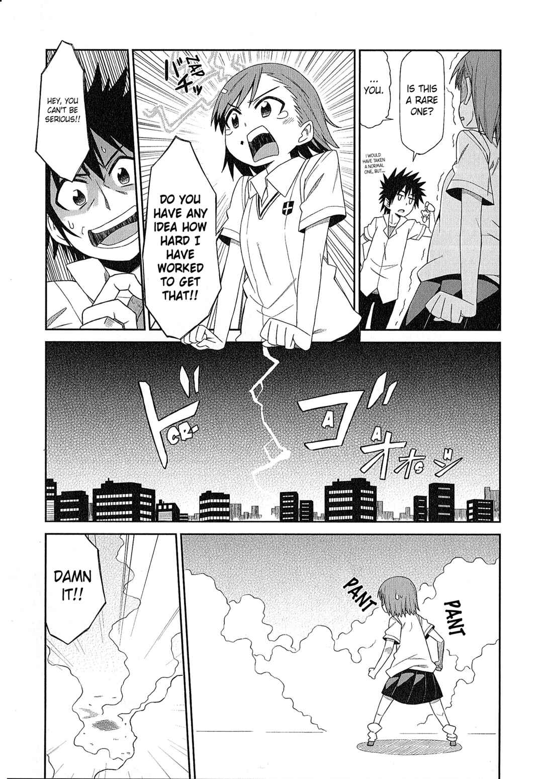 Page 3 Chapter 8 Koushiki Comic Anthology - Toaru Kagaku no Railgun featuring Toaru Majutsu no Index