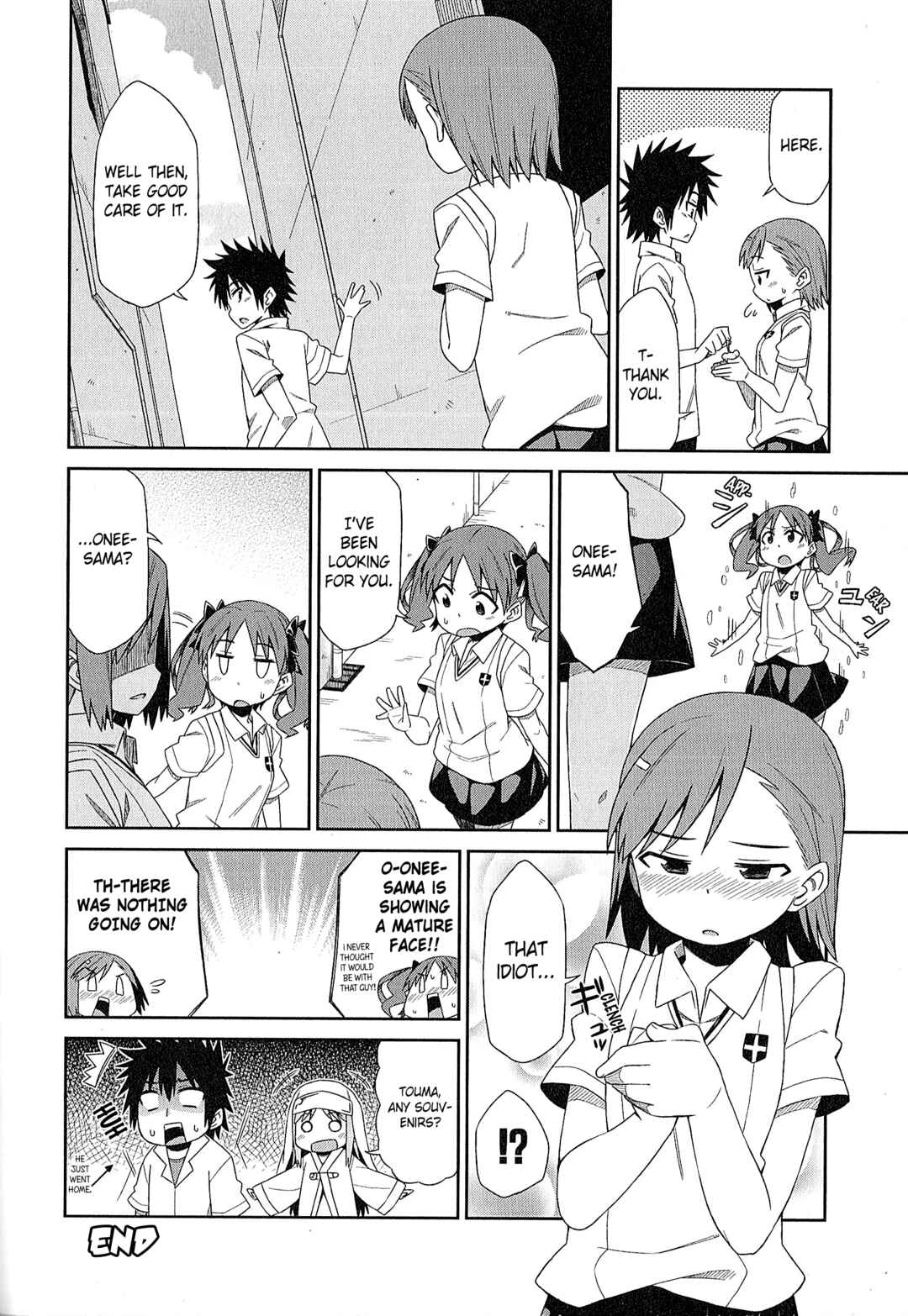 Page 8 Chapter 8 Koushiki Comic Anthology - Toaru Kagaku no Railgun featuring Toaru Majutsu no Index