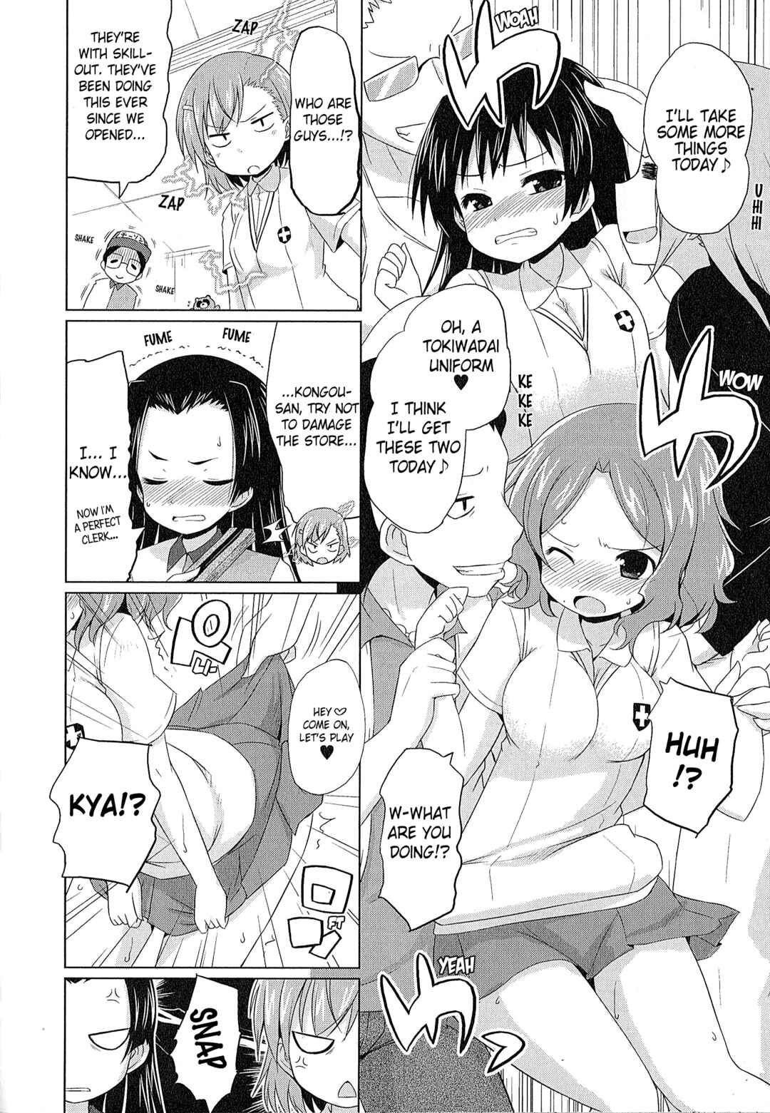 Page 6 Chapter 9 Koushiki Comic Anthology - Toaru Kagaku no Railgun featuring Toaru Majutsu no Index