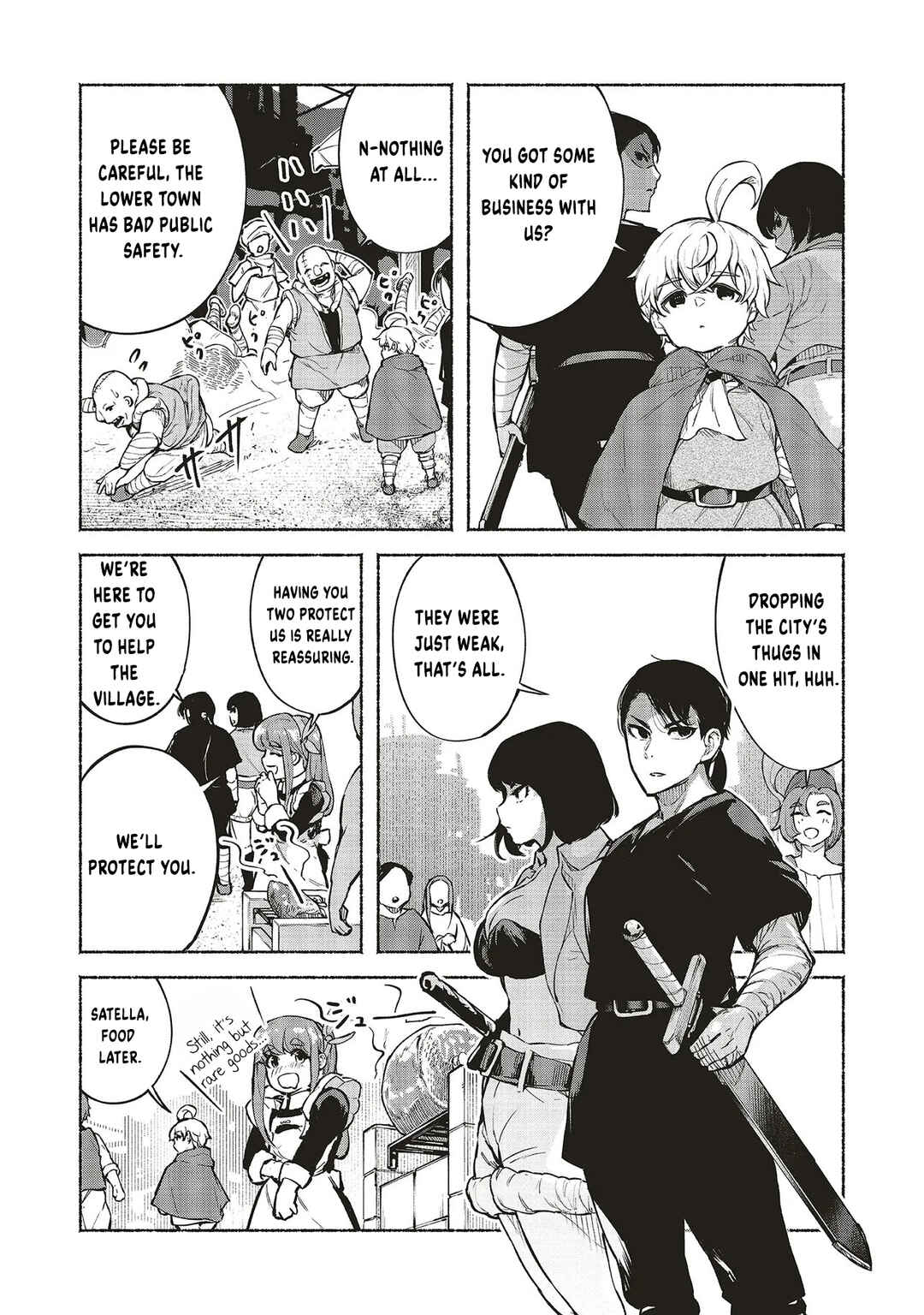 Page 4 Chapter 8 Karada wa Jidou, Nakami wa Ossan no Nariagari Bokenki - Satera mo Tsuiteikimasu!