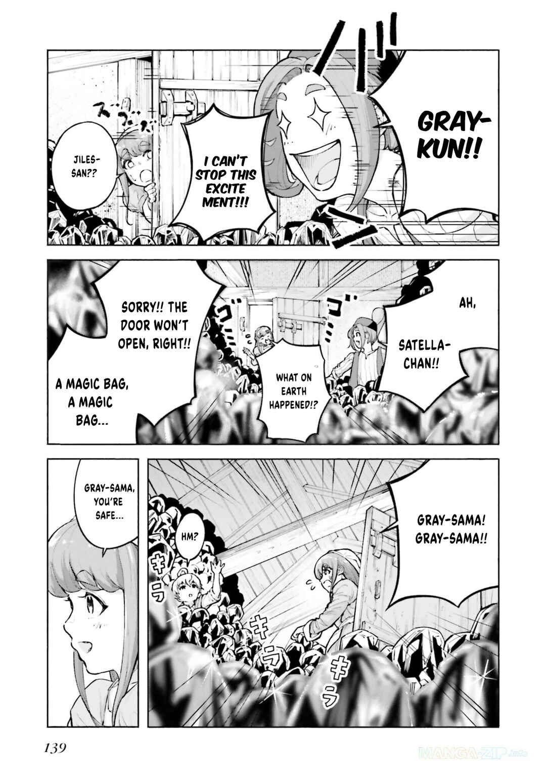 Page 8 Chapter 4 Karada wa Jidou, Nakami wa Ossan no Nariagari Bokenki - Satera mo Tsuiteikimasu!
