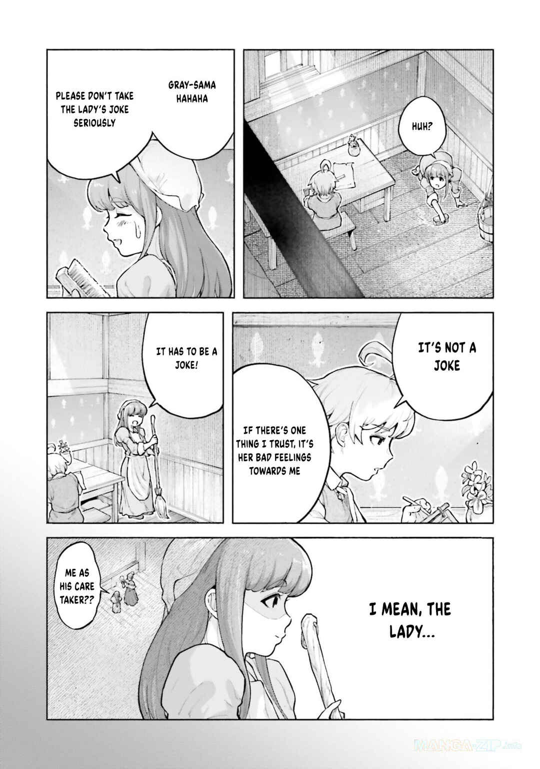 Page 10 Chapter 3 Karada wa Jidou, Nakami wa Ossan no Nariagari Bokenki - Satera mo Tsuiteikimasu!