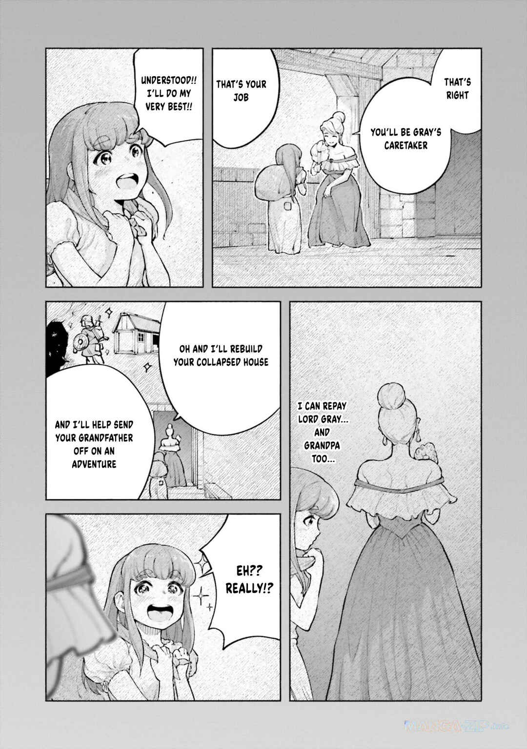 Page 11 Chapter 3 Karada wa Jidou, Nakami wa Ossan no Nariagari Bokenki - Satera mo Tsuiteikimasu!