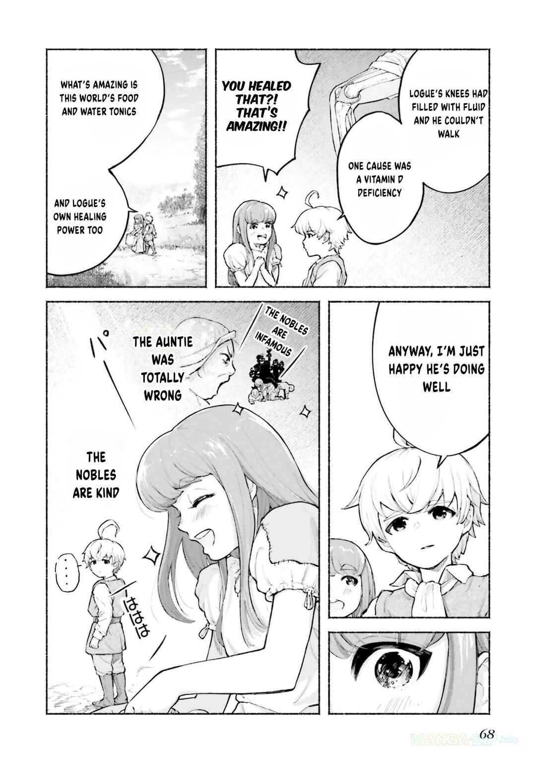 Page 13 Chapter 2 Karada wa Jidou, Nakami wa Ossan no Nariagari Bokenki - Satera mo Tsuiteikimasu!