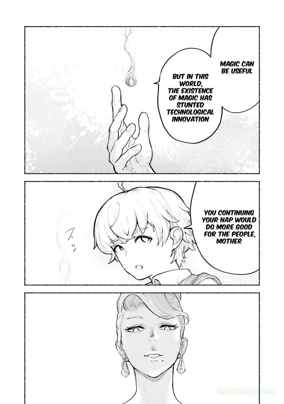 Page 36 Chapter 2 Karada wa Jidou, Nakami wa Ossan no Nariagari Bokenki - Satera mo Tsuiteikimasu!