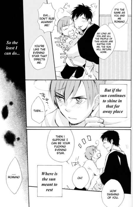 Page 11 Chapter Unknown_8fae Hetalia - Ciao Mio Raggio di Sole (Doujinshi)