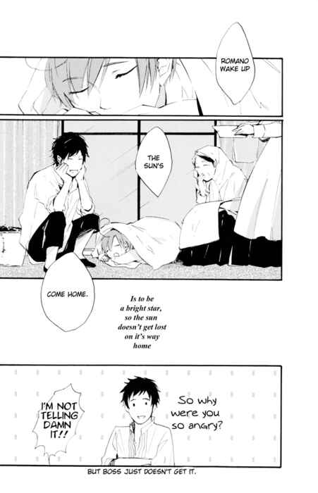 Page 12 Chapter Unknown_8fae Hetalia - Ciao Mio Raggio di Sole (Doujinshi)
